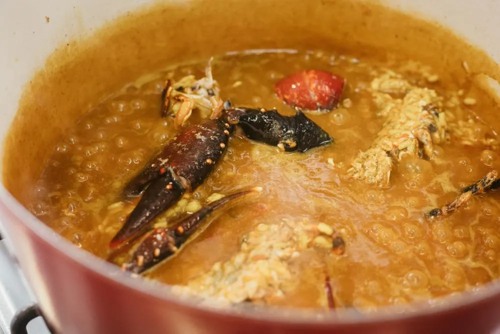 Arroz cremoso con bogavante del Cantábrico 