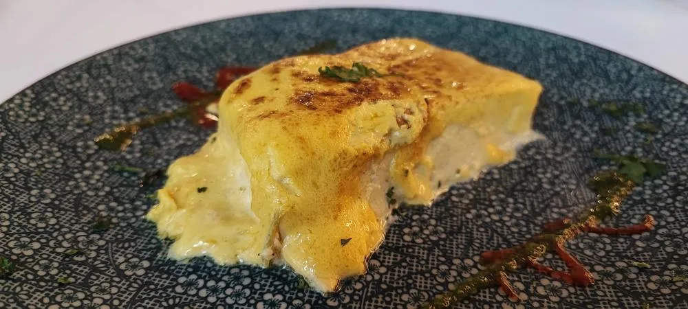 Pastel de bacalao gratinado de Lucio