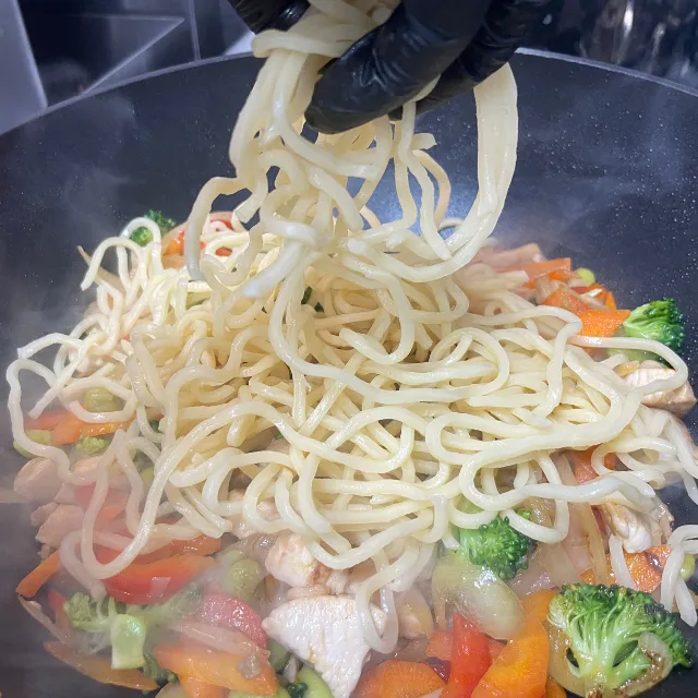 Receta de yakisoba de Nakama