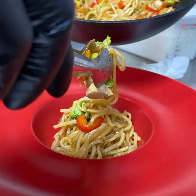 Receta de yakisoba de Nakama