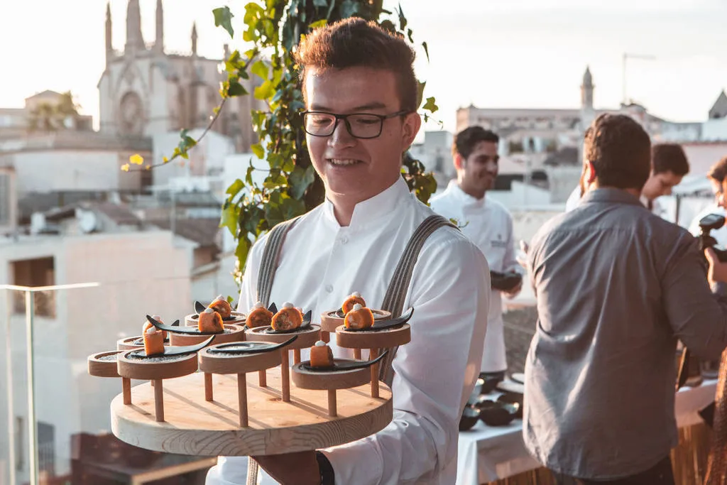 cena 4 manos, Albert Adrià y Andreu Genestra