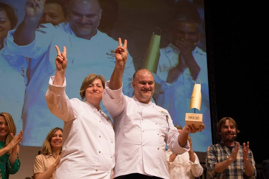 Gastrimargia, la tapa ganadora del concurso Tapa de l’Any 2017