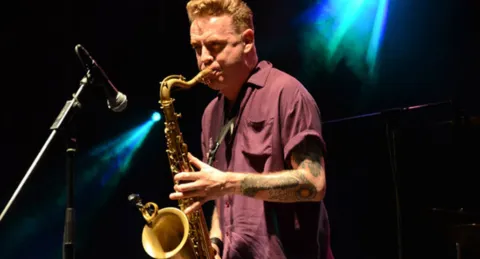 Sax-O-Rama en el escenario, la plenitud de Dani Nel·lo