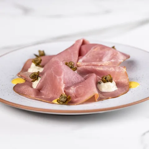 Carpaccio de pastrami