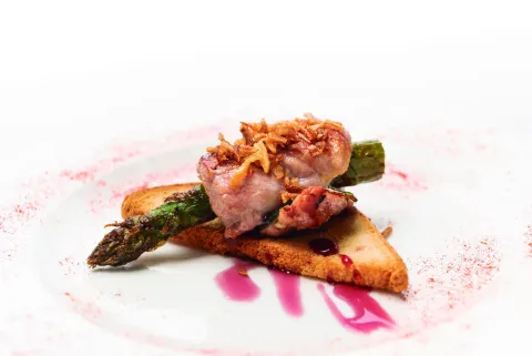 "Involtini" de solomillo ibérico