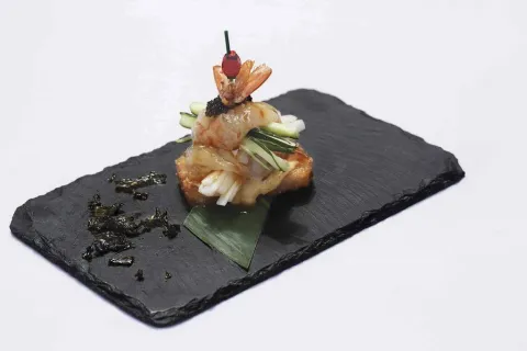 Maki de gamba dulce