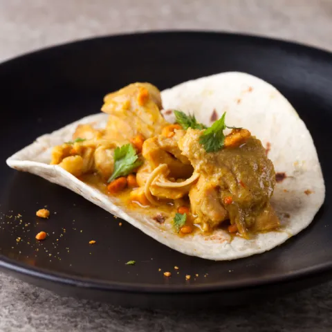 Taco Pollo Satay