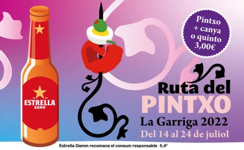 Ruta del Pintxo La Garriga 2022