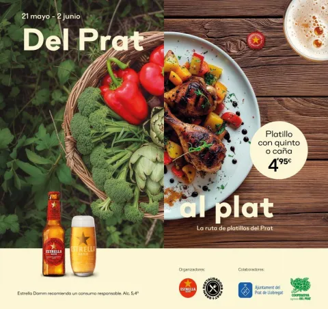 "Del Prat al Plat" Ruta Gastronómica