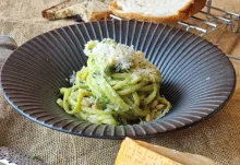 Auténtica pasta al pesto de Boccondivino 