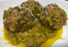 Albóndigas al pesto