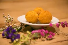 Croquetas de rape y gambas