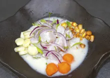 Ceviche de corvina, un clásico de la cocina peruana