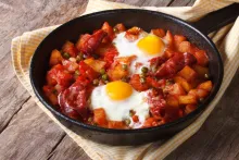 Huevos a la flamenca