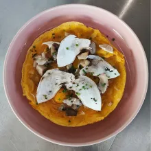 Tortilla vaga de boletus 