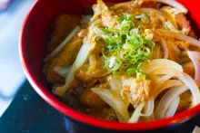 Katsudon, comida japonesa casera