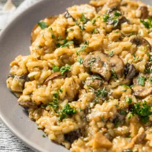 Risottos de otoño, recetas con setas, calabaza y más