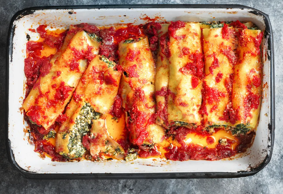 ¿Canelones para vegetarianos? ¡Pruébalos estas Navidades!