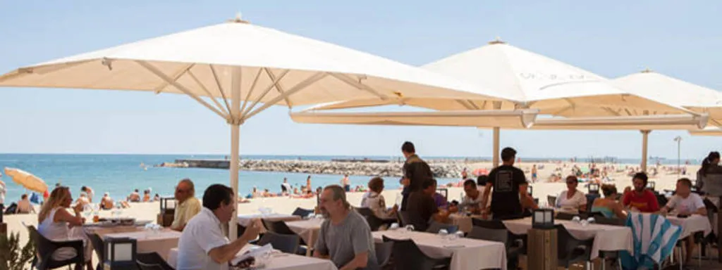 Platja Ca la Nuri, arroces de proximidad con vistas al mar