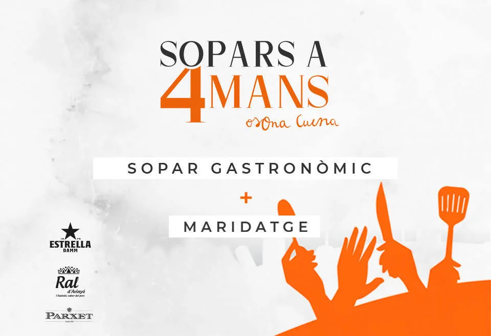 Nueva edición dels “Sopars a 4 mans” de Osona Cuina