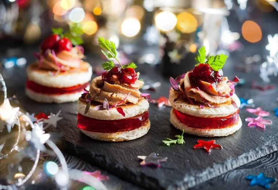 Aperitivos para Navidad que se preparan en menos de 10 minutos