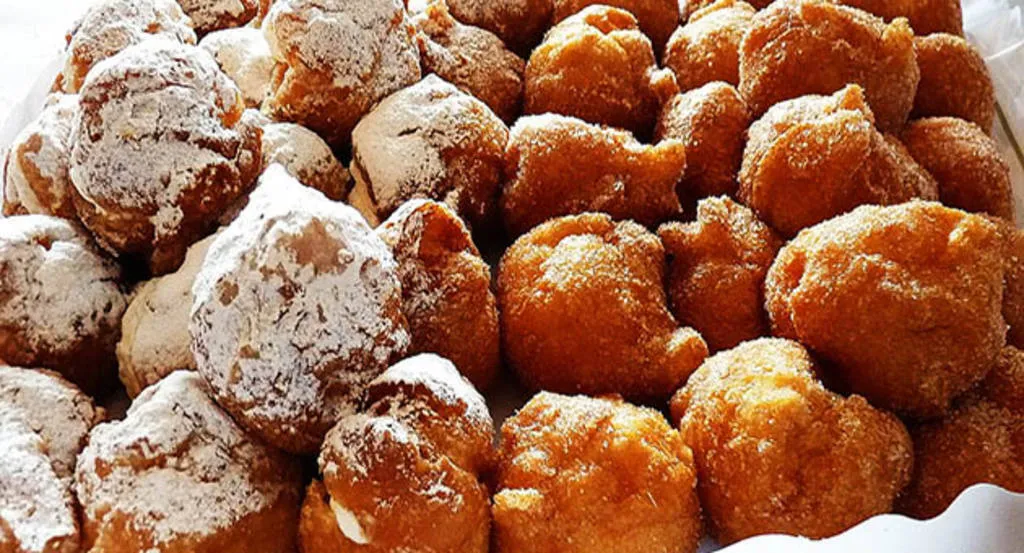 Buñuelos madrileños, salados de bacalao y dulces de viento