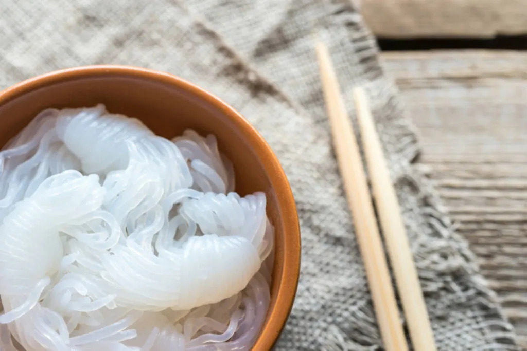 Tallarines konjac, la pasta sin calorías