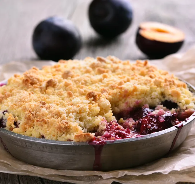 Receta de crumble: Cómo hacerla fácil