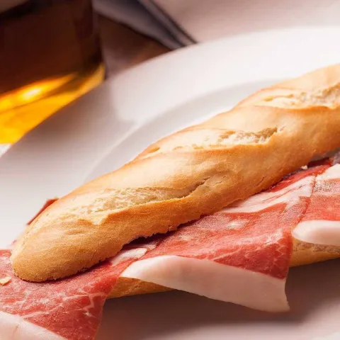 Pulga de jamón ibérico