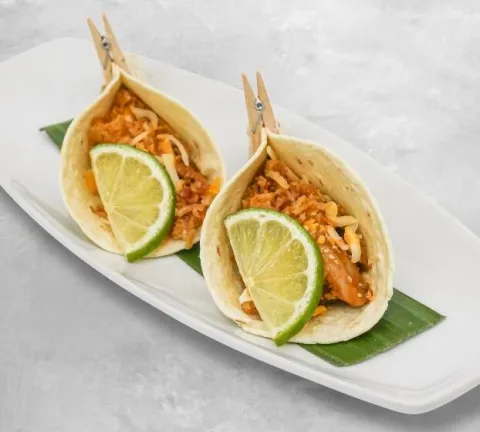 Los genuinos tacos de pollo