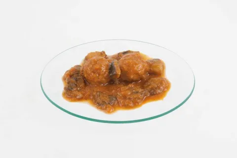 Albóndigas con setas