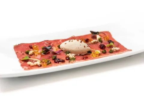 Carpaccio de ternera ecológica