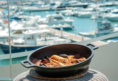 Paella de mariscos