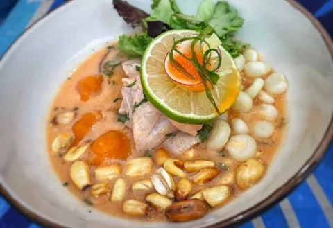 Ceviche de corvina