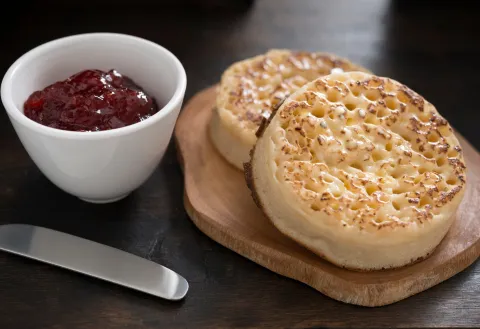 Cómo hacer crumpets: Receta de crumpet 