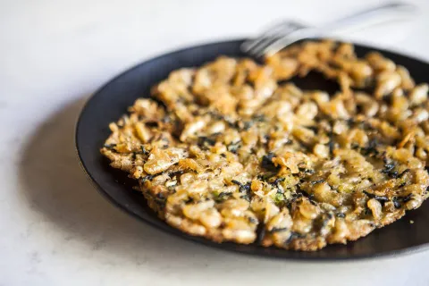 Tortilla de camarones, un clásico gaditano