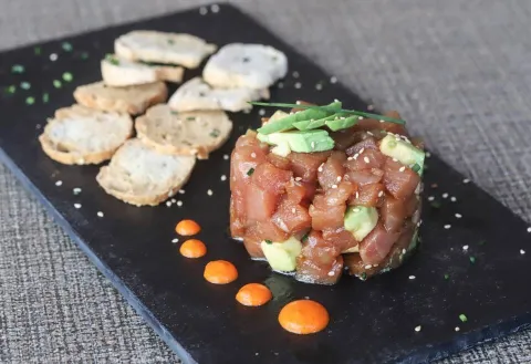 Tartar de atún de Saratoga