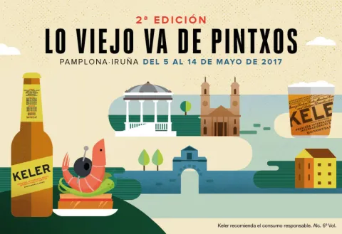 Lo viejo va de pintxos de Pamplona. 2º edición