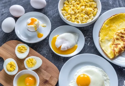 Recetas de huevos en air fryer